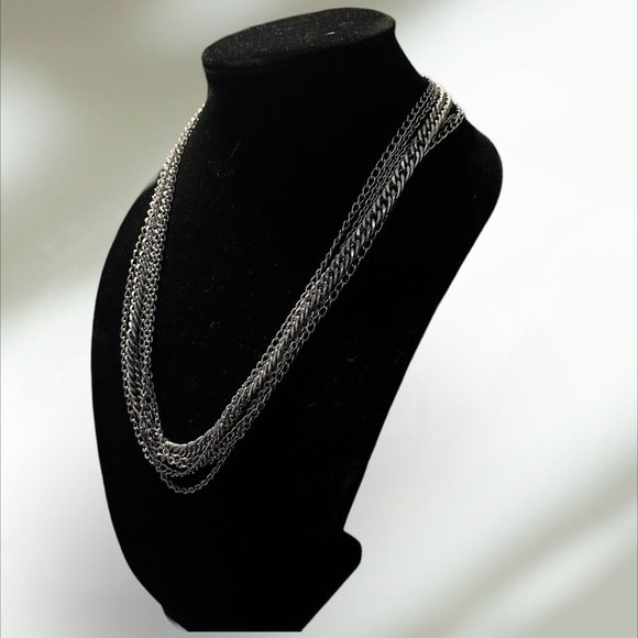 5/$20 Layered Chain Necklace - Picture 2 of 3